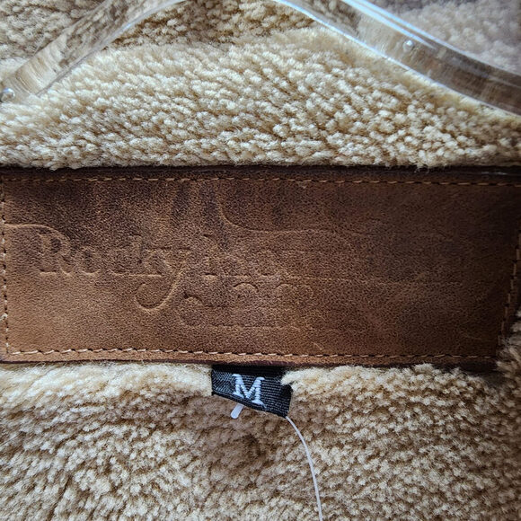 Made In Nepal Polar Knit Camo Jacket Size M - Picture 7 of 9